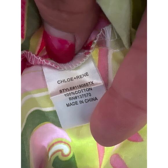 NWT Chloe + Rene size 1X cotton dress - Picture 4 of 4